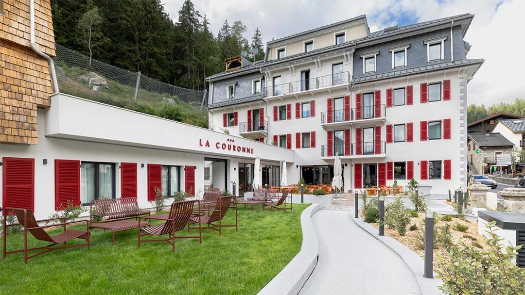 Hotel Restaurant La Couronne 샤모니 외부 사진
