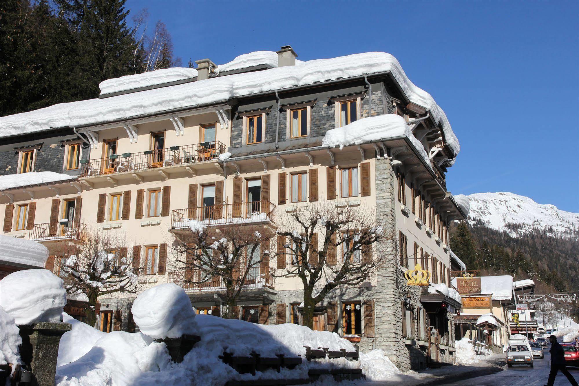 Hotel Restaurant La Couronne 샤모니 외부 사진